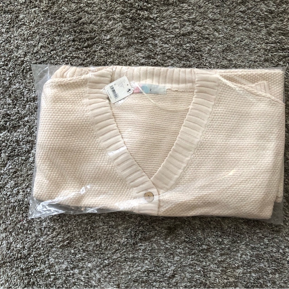 BEST Free People Hailee Cardi Set - Powder Sand - Picture 6 of 10